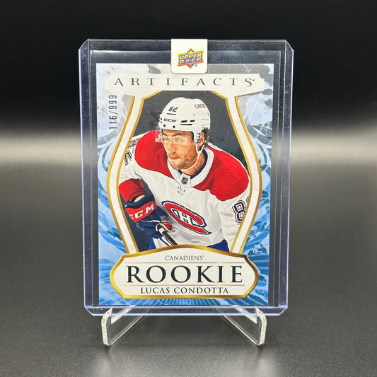 2023-24 Upper Deck Artifacts LUCAS CONDOTTA #216 Rookie Redemption RC /999