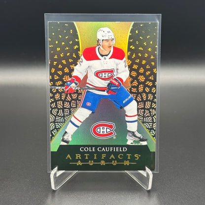 2023-24 Upper Deck Artifacts COLE CAUFIELD #A-27 Aurum Bounty