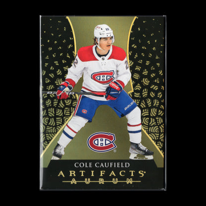 2023-24 Upper Deck Artifacts COLE CAUFIELD #A-27 Aurum Bounty