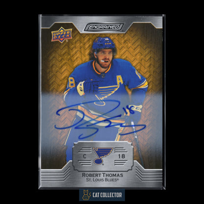 2023-24 UD Engrained ROBERT THOMAS #58 Oak Auto
