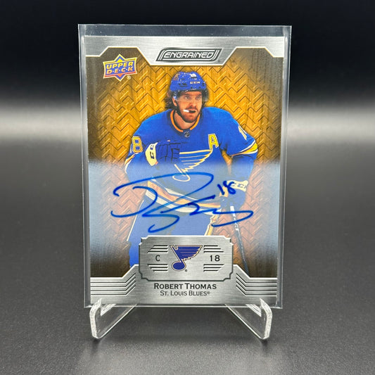 2023-24 UD Engrained ROBERT THOMAS #58 Oak Auto