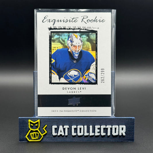 2023-24 UD Exquisite Collection DEVON LEVI #RR-DL 2009-10 Retro Rookies RC /299