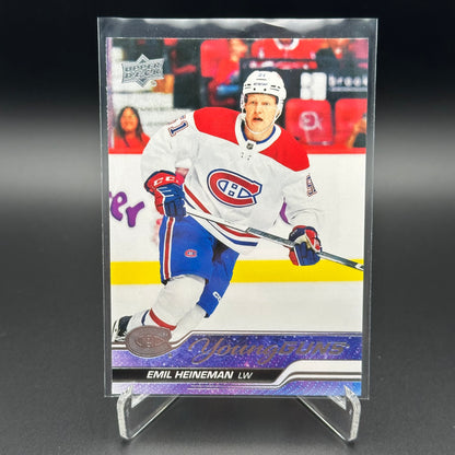 2023-24 UD Series 1, 2 and Extended YOUNG GUNS ~ VOUS choisissez dans la liste!