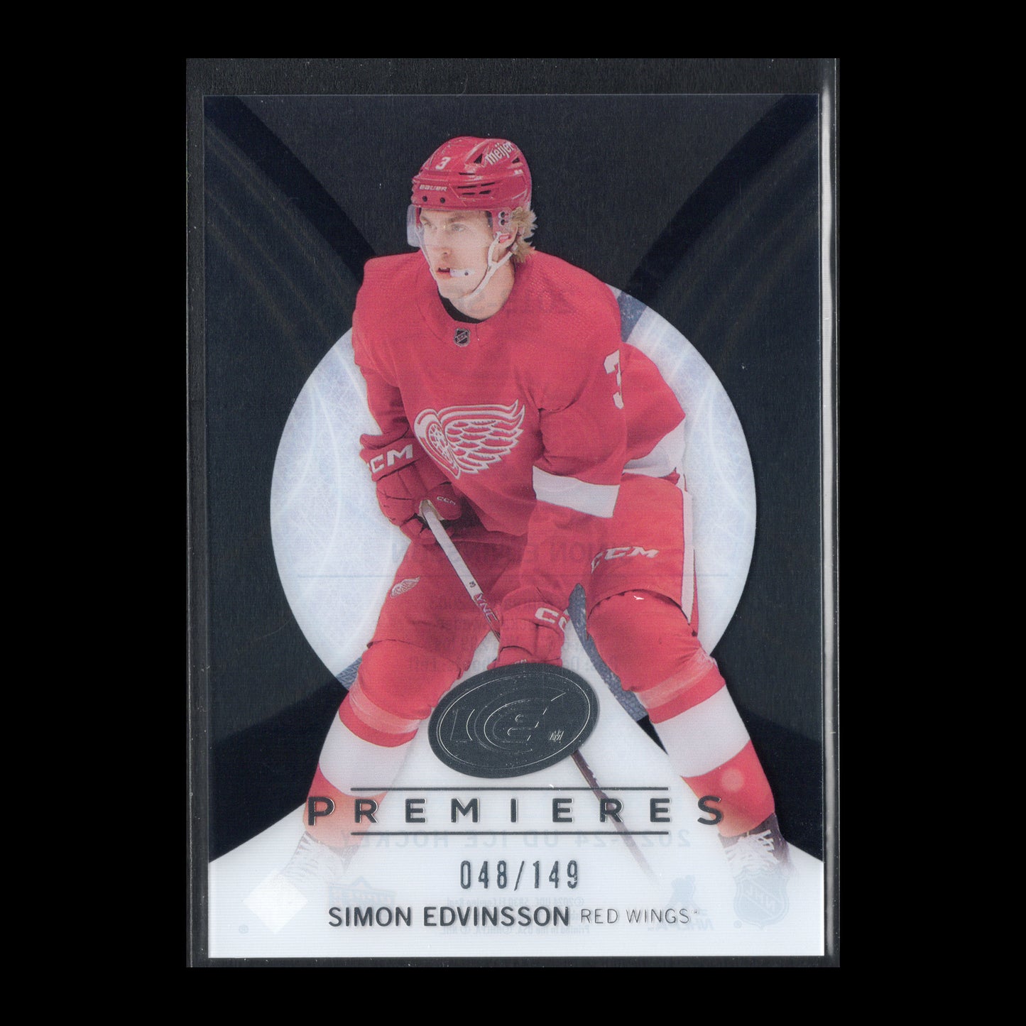 2023-24 Upper Deck Ice SIMON EDVINSSON #2013-SE 2013-14 Ice Premieres Retro RC /149