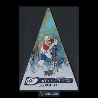 2023-24 Upper Deck Ice COLE CAUFIELD #DW-1 Depth of Winter