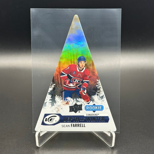 2023-24 Upper Deck Ice SEAN FARRELL #DW-57 Depth of Winter Rookie RC