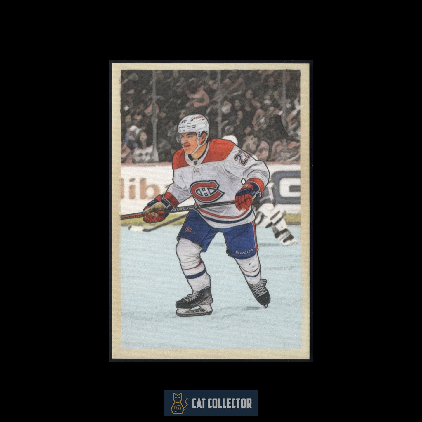2023-24 Upper Deck Parkhurst Champions COLE CAUFIELD #R-24 52 Retros Mini Photo Folio