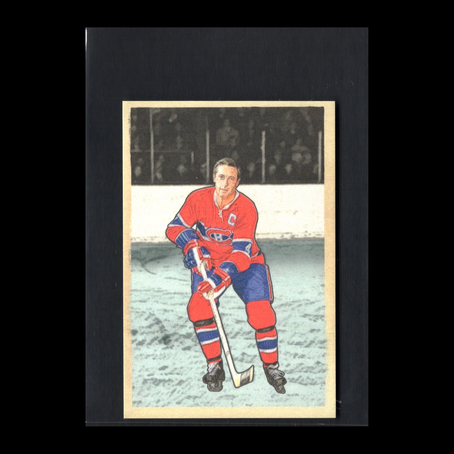 2023-24 Upper Deck Parkhurst Champions JEAN BELIVEAU #R-90 52 Retros Mini Photo Folio