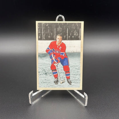 2023-24 Upper Deck Parkhurst Champions JEAN BELIVEAU #R-90 52 Retros Mini Photo Folio