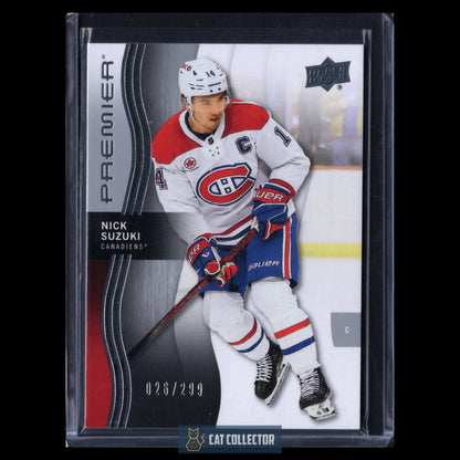2023-24 Upper Deck Premier NICK SUZUKI #25 /299