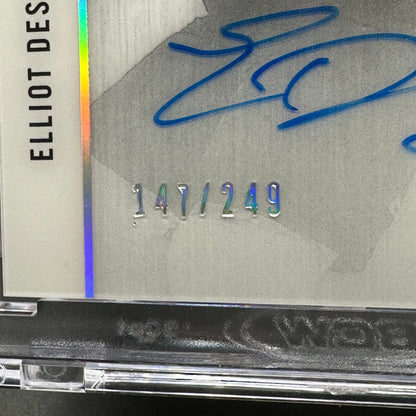2023-24 Upper Deck Premier ELLIOT DESNOYERS #AR-ED Rookie Auto Patch RC /249