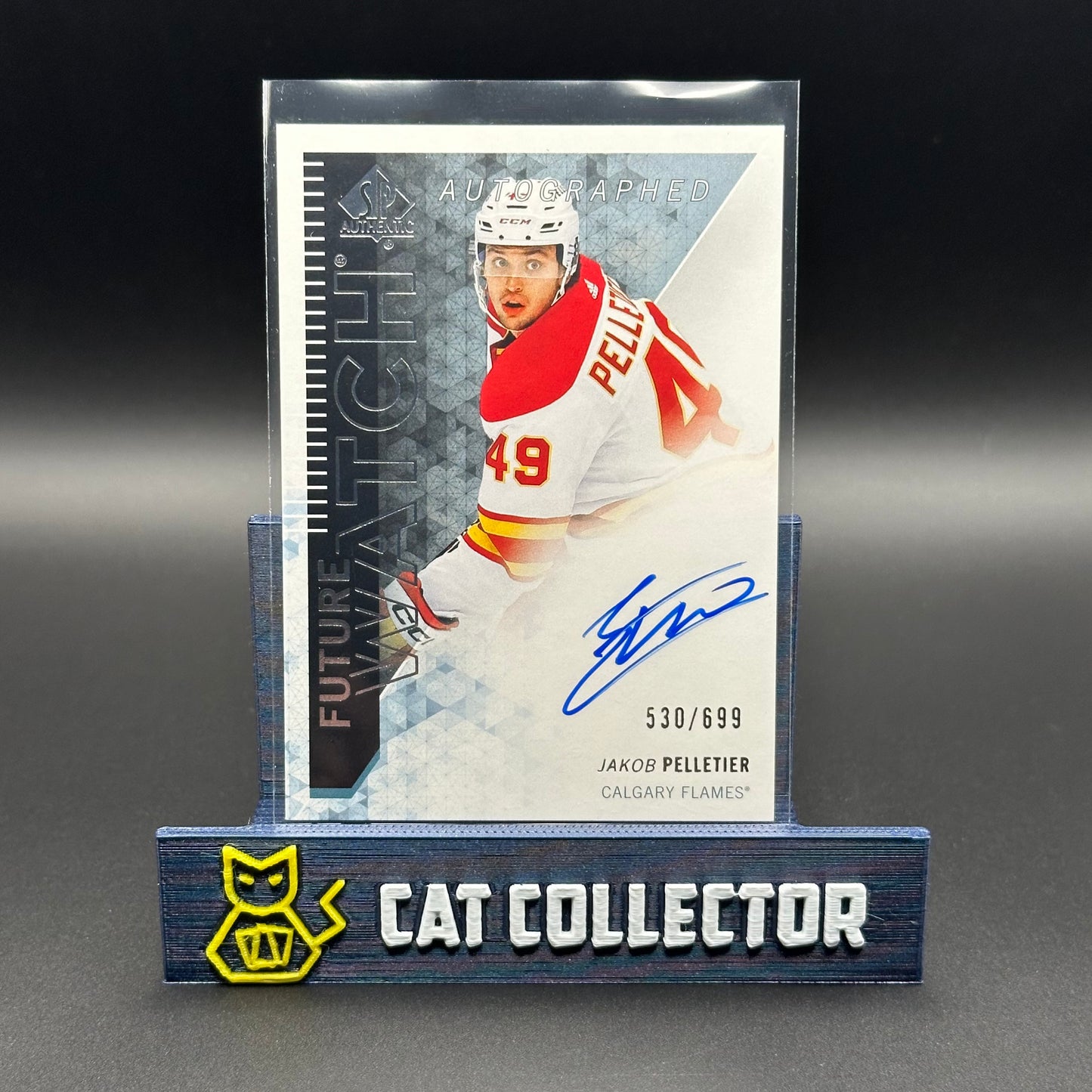 2023-24 UD SP Authentic JACOB PELLETIER #RFWA-JP Retro Future Watch Autographed RC /699