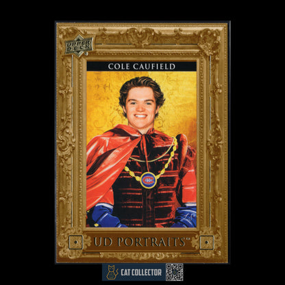 2023-24 Upper Deck Series 1 COLE CAUFIELD #P-20 UD Portraits