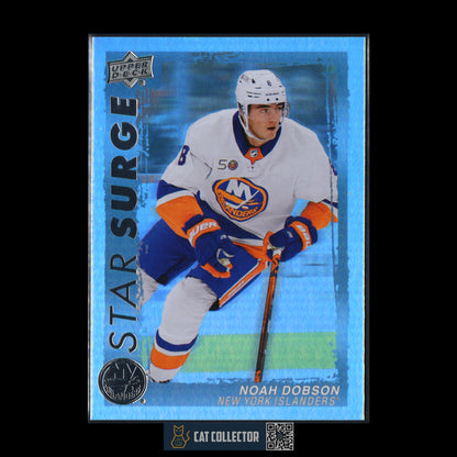 2023-24 Upper Deck Series 1 NOAH DOBSON #SS-6 Star Surge