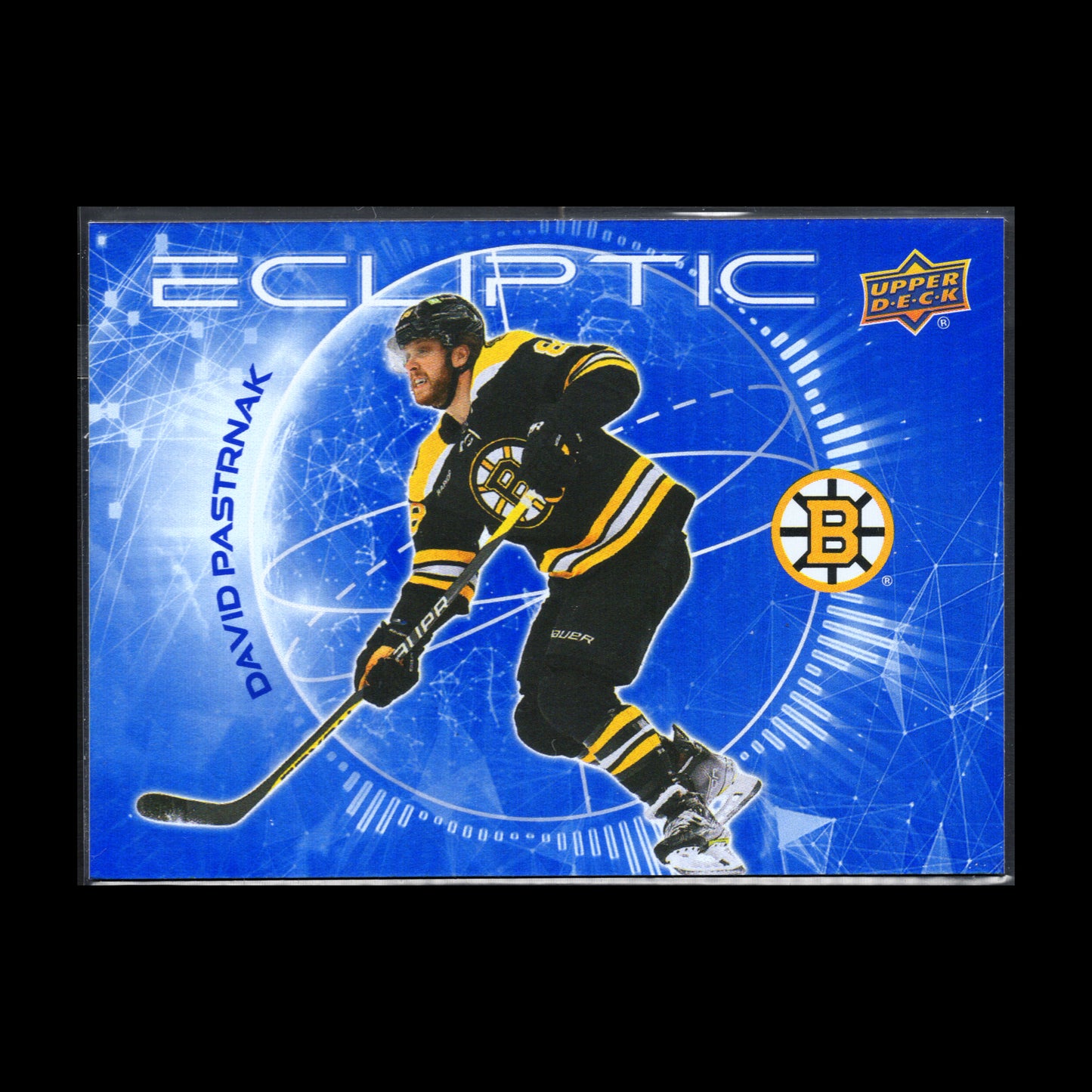 2023-24 UD Series 2 DAVID PASTRNAK #EC-13 Ecliptic Boston Bruins