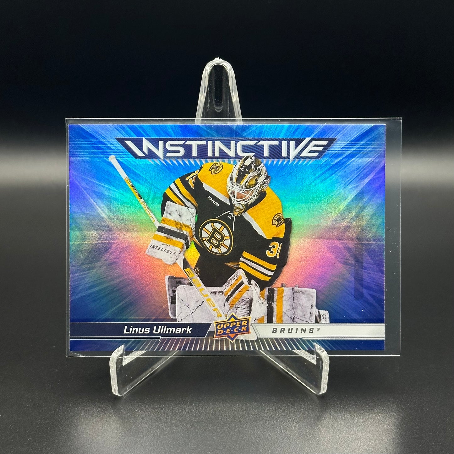 2023-24 UD Series 2 LINUS ULLMARK #IN-23 Instinctive