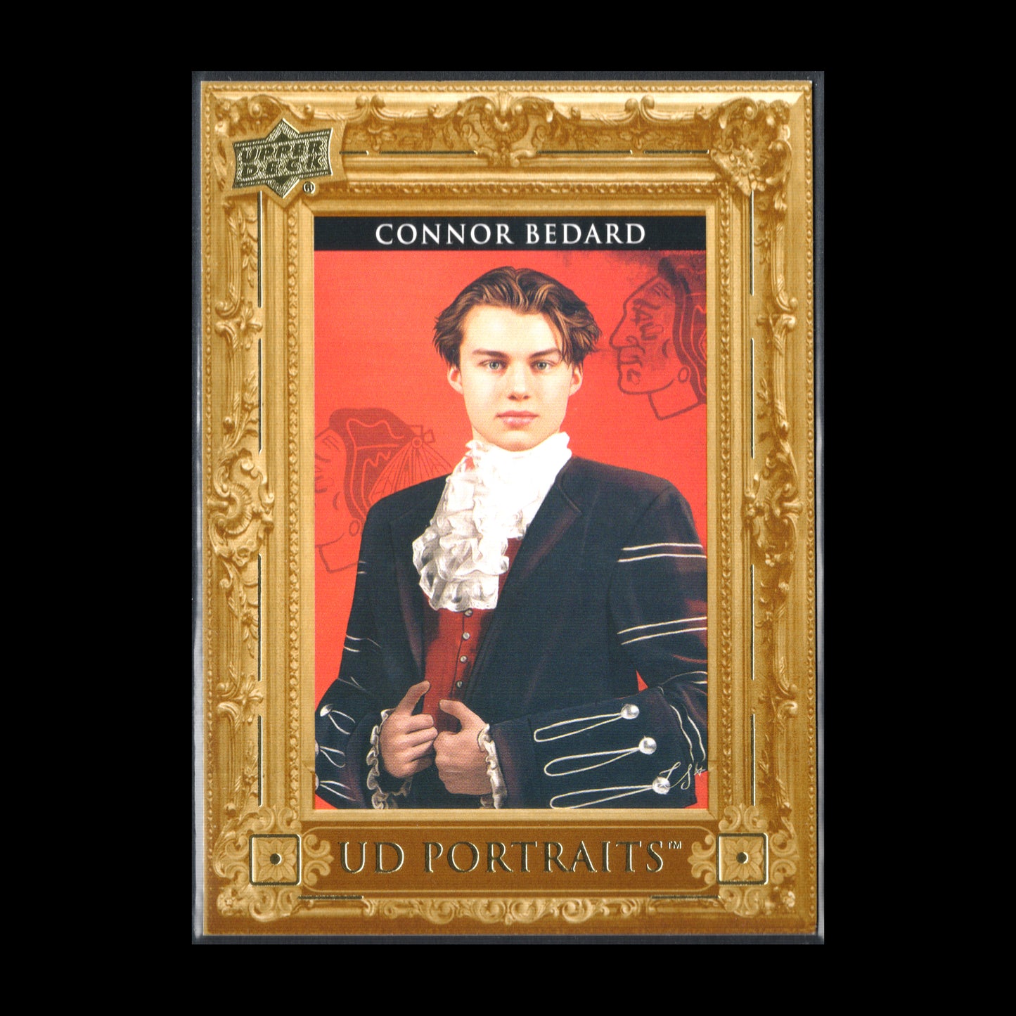 2023-24 UD Series 2 CONNOR BEDARD #P60 UD Portraits Rookies RC