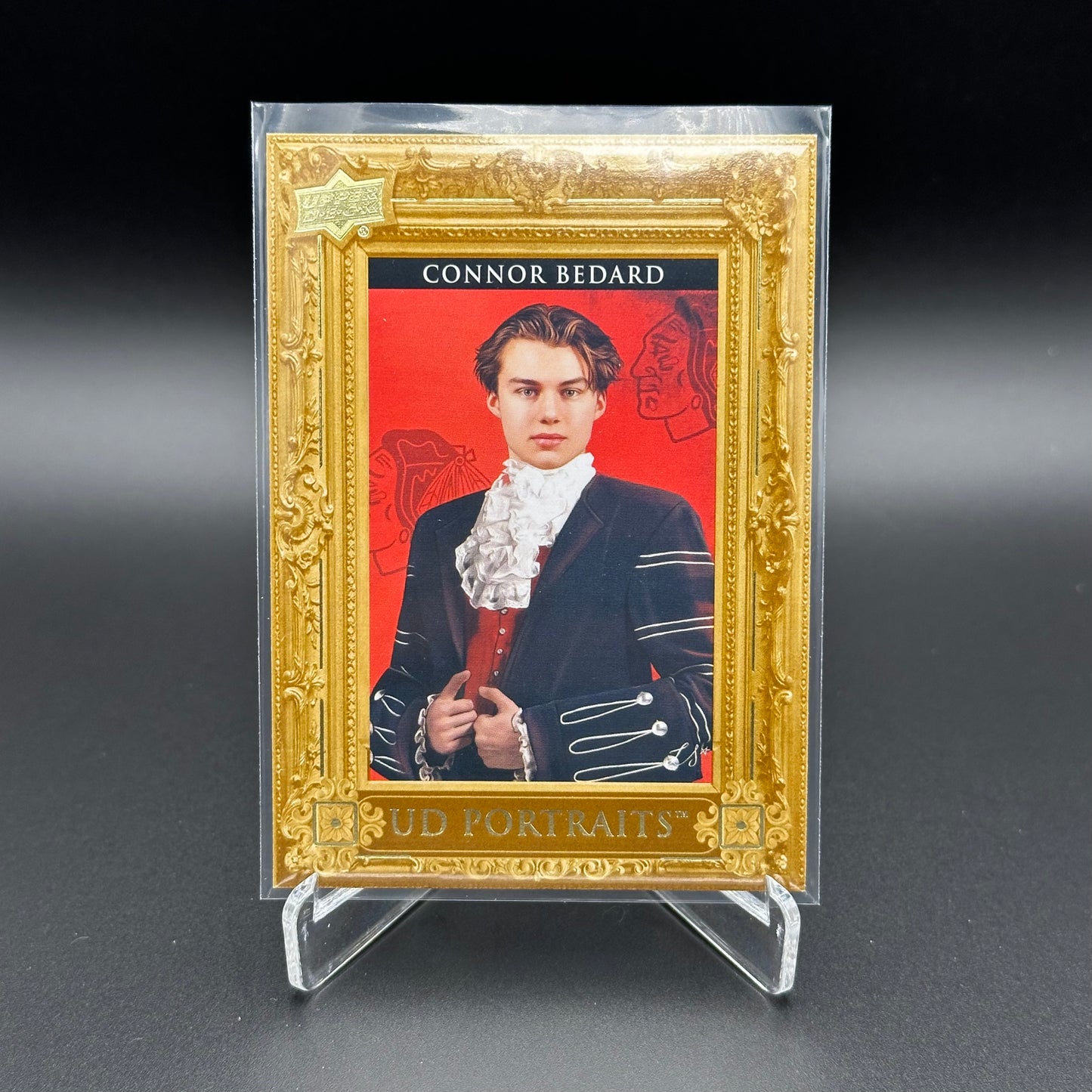 2023-24 UD Series 2 CONNOR BEDARD #P60 UD Portraits Rookies RC