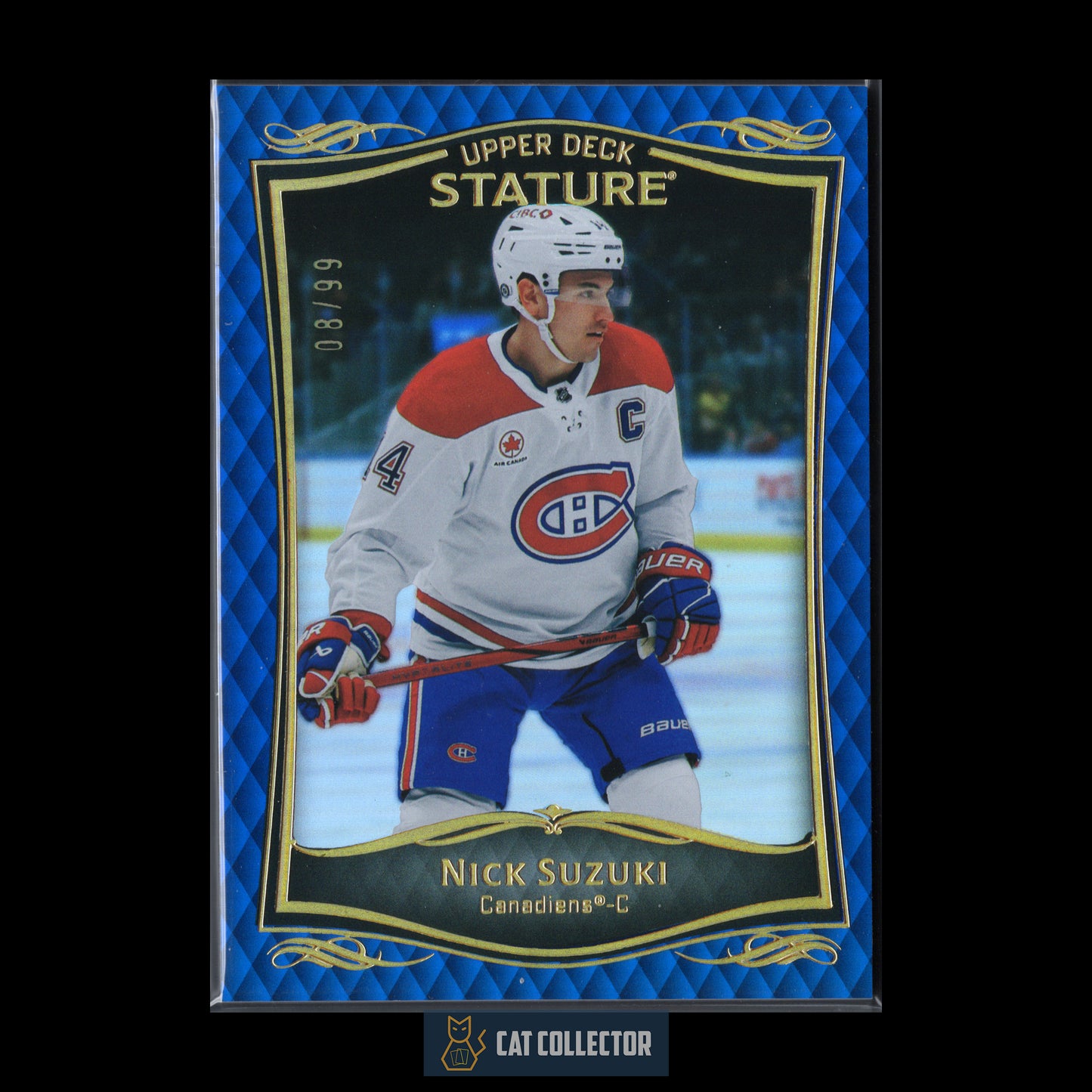 2023-24 Upper Deck Stature NICK SUZUKI #12 Blue /99