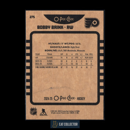 2024-25 O-Pee-Chee Hockey BOBBY BRINK #275 Retro