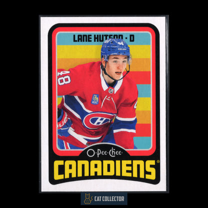 2024-25 O-Pee-Chee Hockey LANE HUTSON #542 Retro Rookie RC