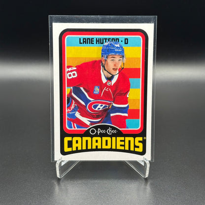 2024-25 O-Pee-Chee Hockey LANE HUTSON #542 Retro Rookie RC