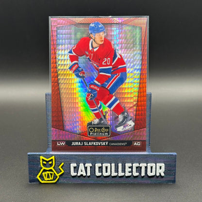 2024-25 O-Pee-Chee Platinum JURAJ SLAFKOVSKY #104 Red Prism /199