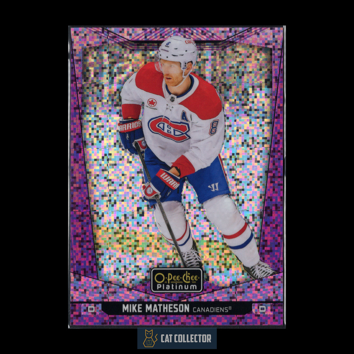 2024-25 O-Pee-Chee Platinum MIKE MATHESON #173 Violet Pixels /299