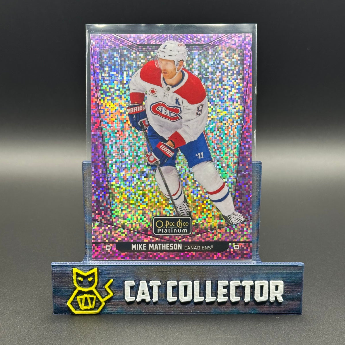 2024-25 O-Pee-Chee Platinum MIKE MATHESON #173 Violet Pixels /299
