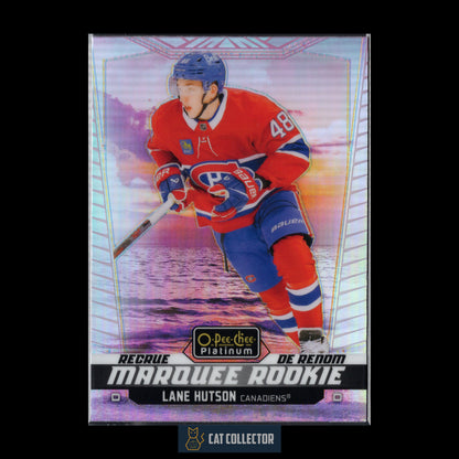2024-25 O-Pee-Chee Platinum LANE HUTSON #234 Marquee Rookie Sunset RC