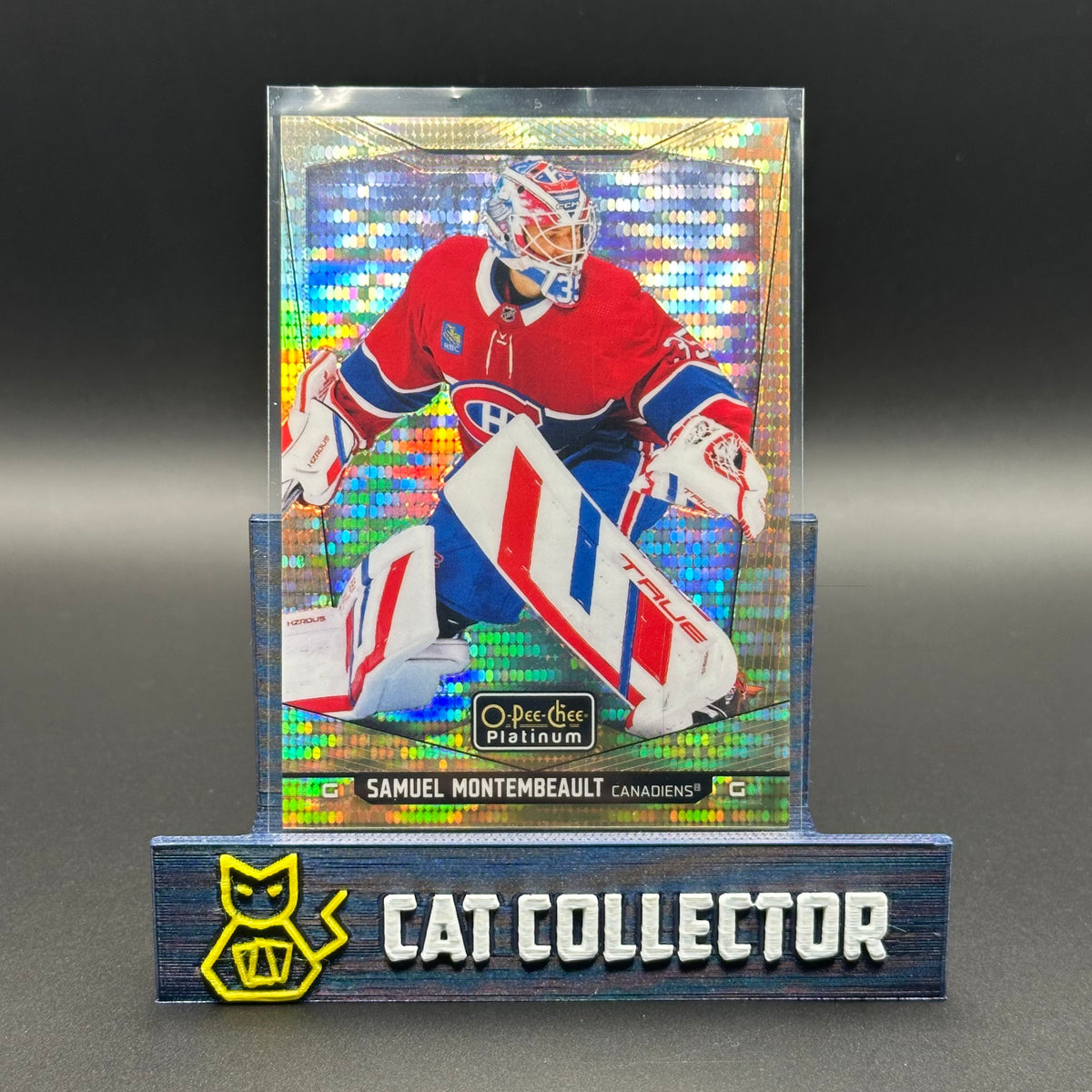 2024-25 O-Pee-Chee Platinum SAMUEL MONTEMBEAULT #96 Seismic Gold /50