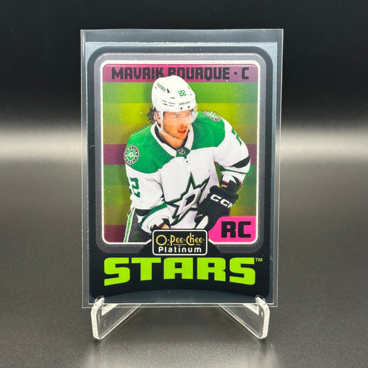 2024-25 O-Pee-Chee Platinum MAVRIK BOURQUE #R70 Retro RC