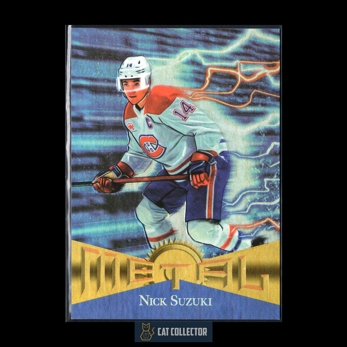 2024-25 SkyBox Metal Universe NICK SUZUKI #RT-12 Power Grid