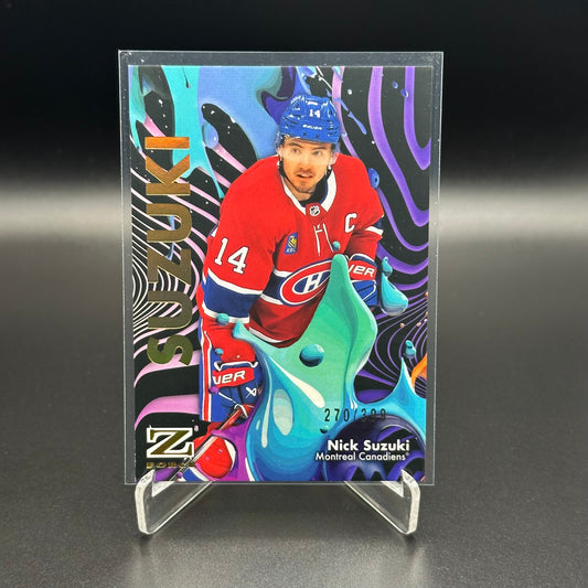 2024-25 SkyBox Metal Universe NICK SUZUKI #31 Z-Force Rave /399