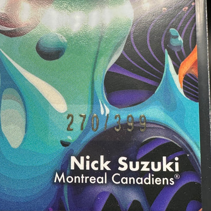 2024-25 SkyBox Metal Universe NICK SUZUKI #31 Z-Force Rave /399