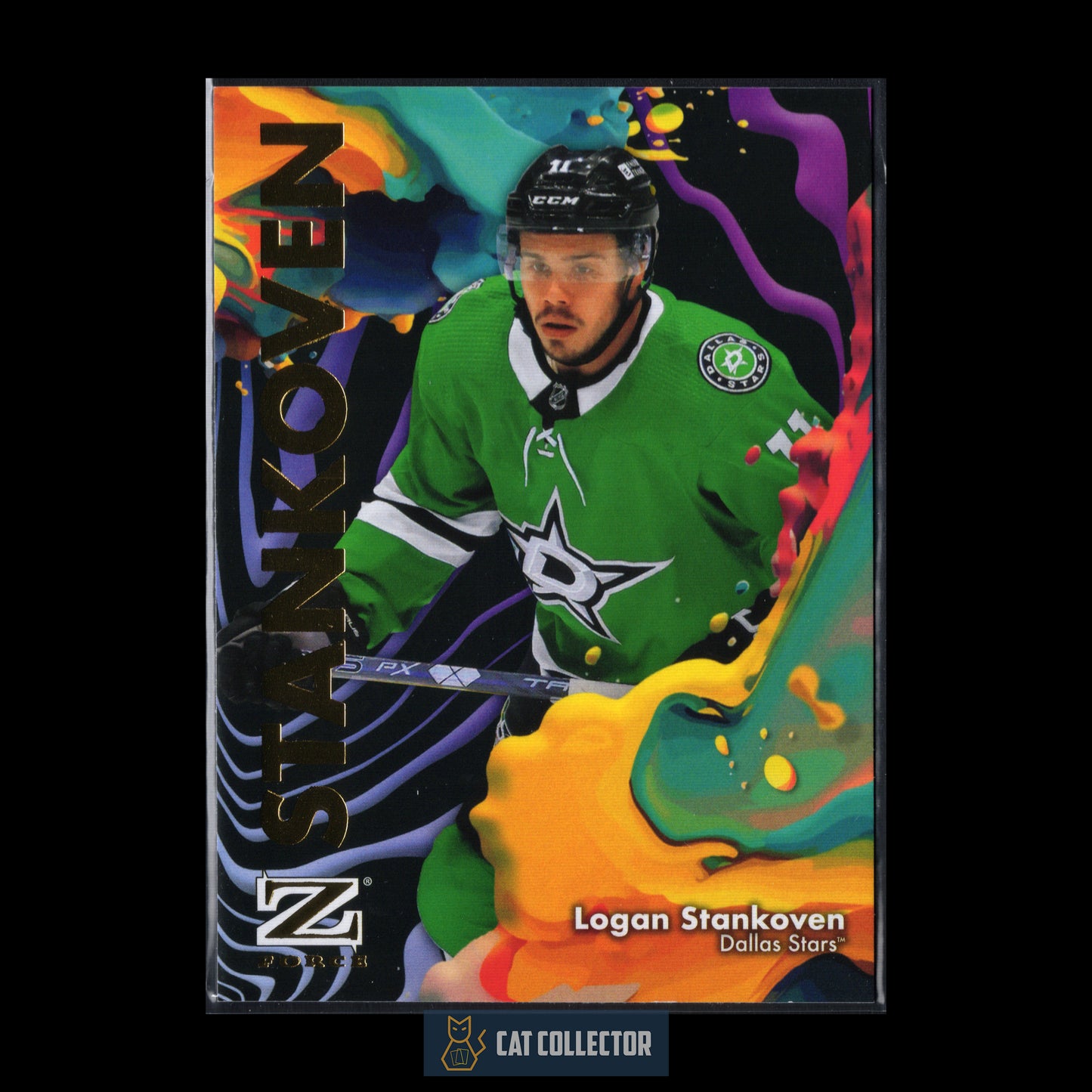 2024-25 SkyBox Metal Universe LOGAN STANKOVEN #32 Z-Force Rookie RC