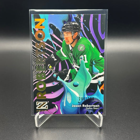 2024-25 SkyBox Metal Universe WYATT JOHNSTON #49 Z-Force Rave /399