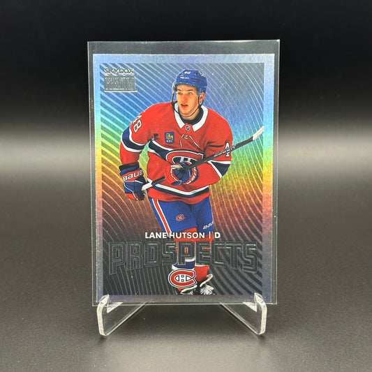 2024-25 SkyBox Metal Universe LANE HUTSON #PP-36 Prospects RC Rookie