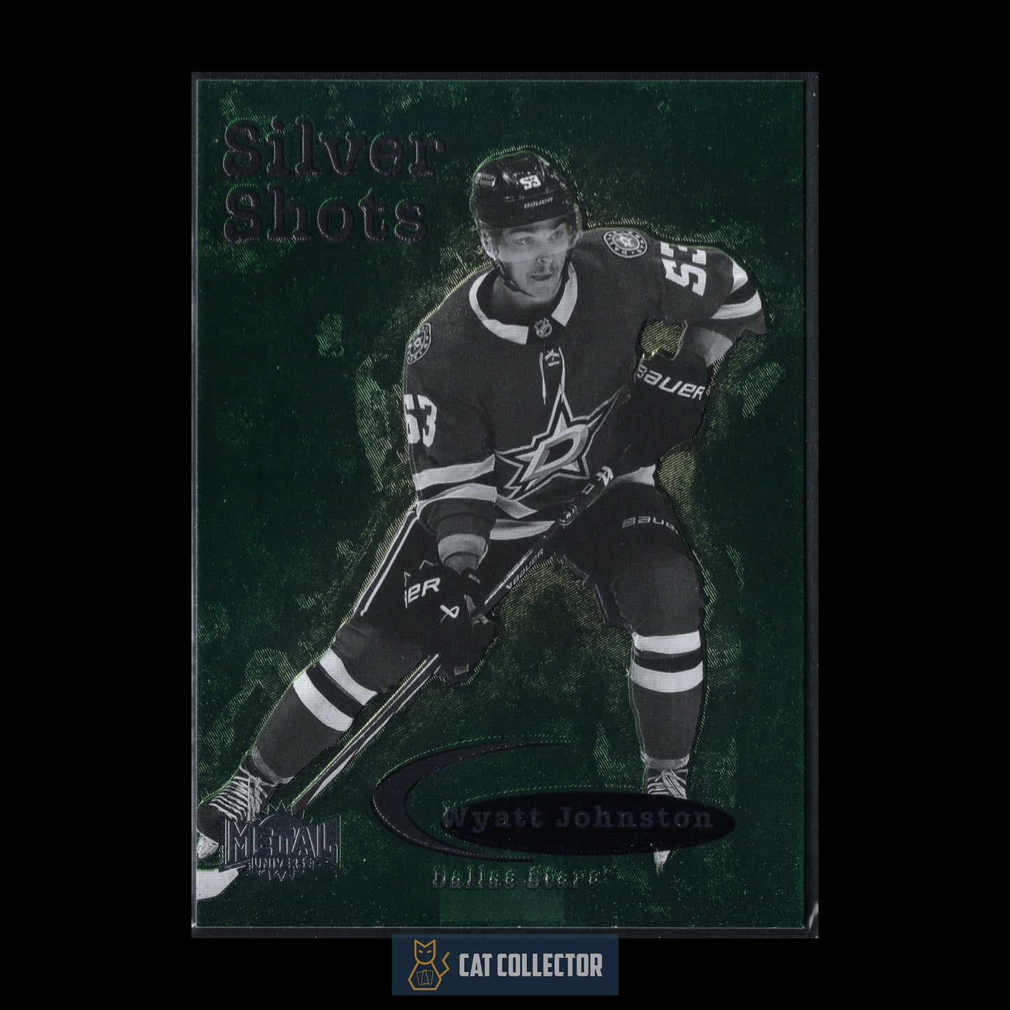 2024-25 SkyBox Metal Universe WYATT JOHNSTON #SS-9 Silvor Shots