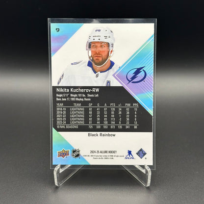 2024-25 Upper Deck Allure NIKITA KUCHEROV #9 Black Rainbow