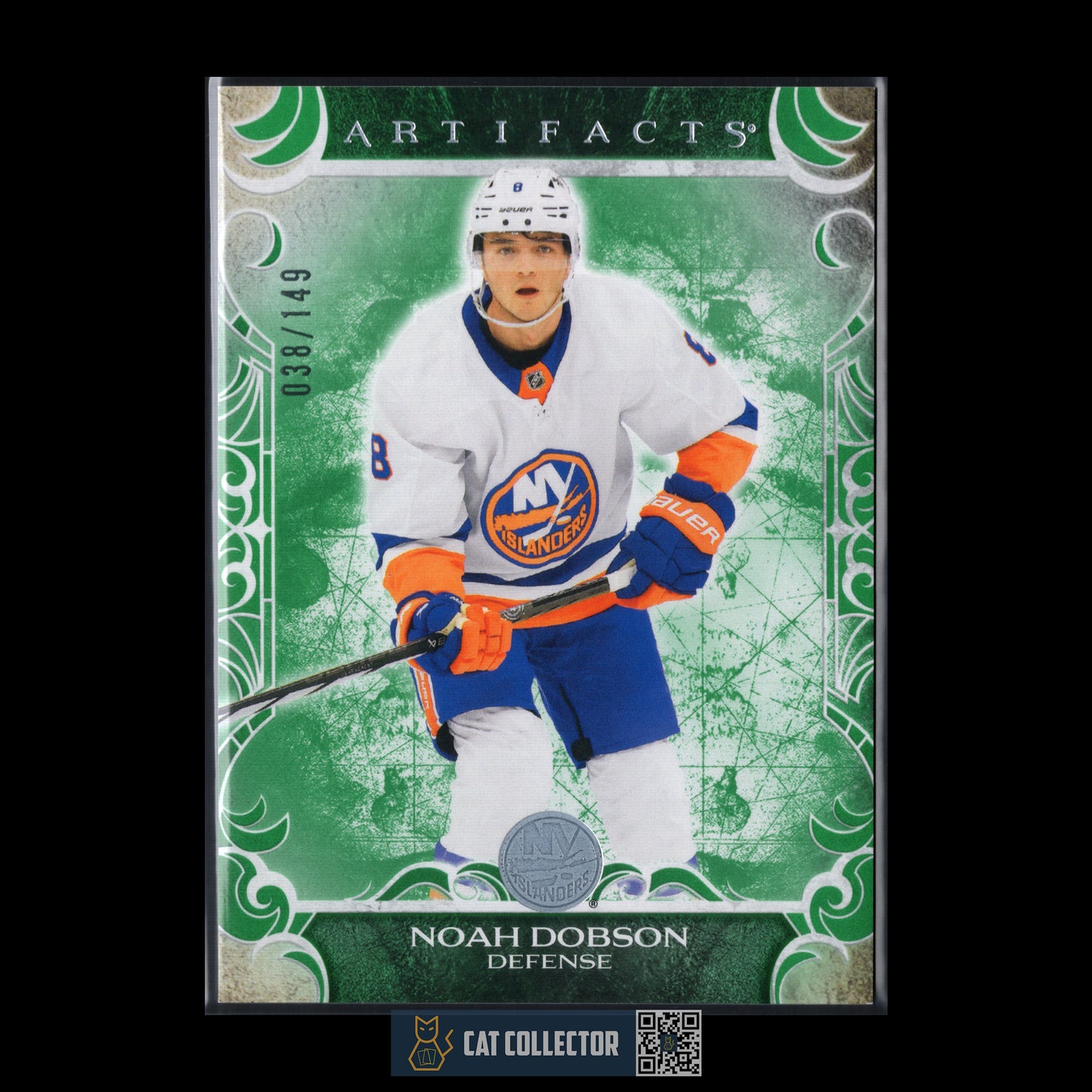 2024-25 Upper Deck Artifacts NOAH DOBSON #78 Emerald /149