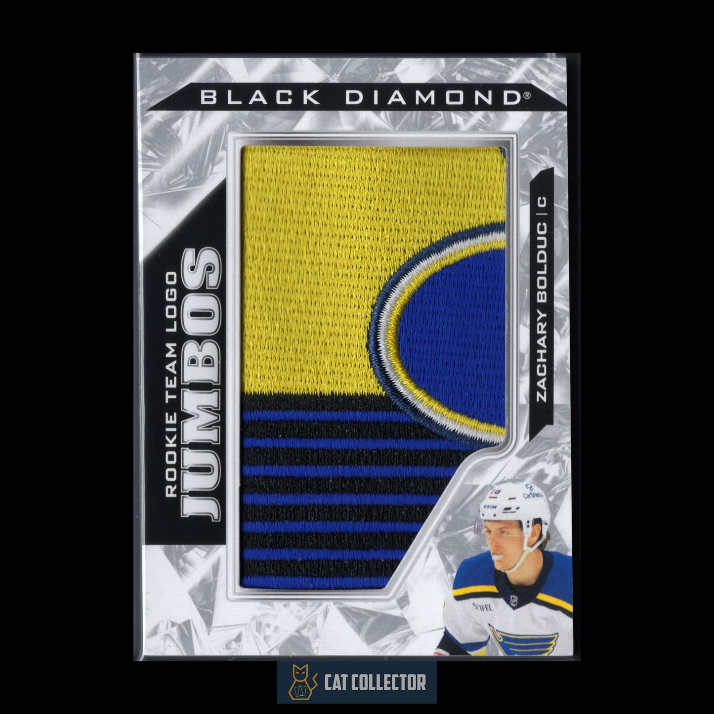 2024-25 Upper Deck Black Diamond ZACHARY BOLDUC #RTL-ZB Rookie Team Logo Jumbos RC Patch
