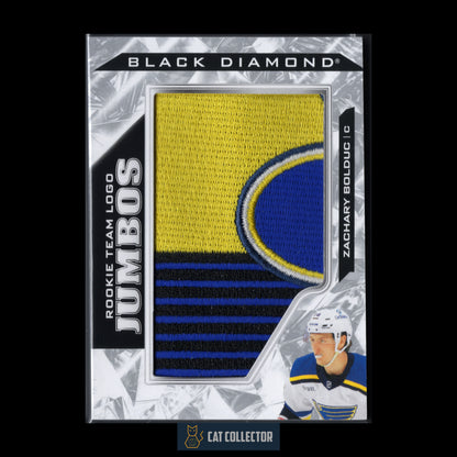 2024-25 Upper Deck Black Diamond ZACHARY BOLDUC #RTL-ZB Rookie Team Logo Jumbos RC Patch