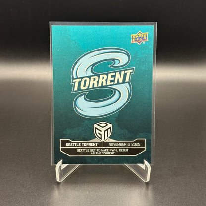 2025-26 Upper Deck PWHL Game Dated Moments SEATTLE TORRENT #PRE-1