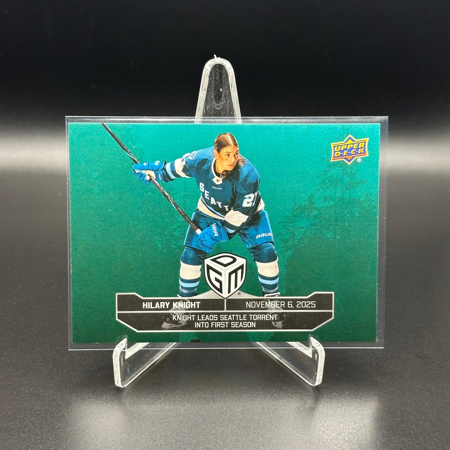 2025-26 Upper Deck PWHL Game Dated Moments HILARY KNIGHT #PRE-2