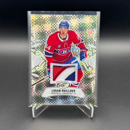 2024-25 Upper Deck Ice LOGAN MAILLOUX #109 Gold Patch RC /35