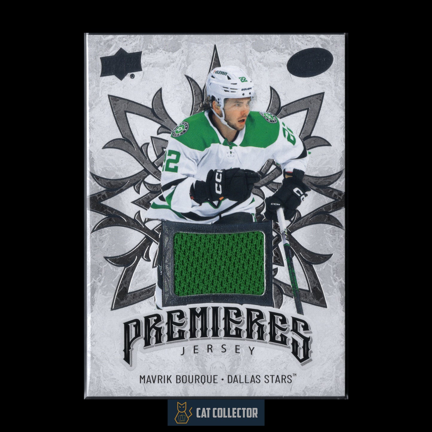 2024-25 UD Ice MAVRIK BOURQUE #IPJ-26 Premieres Jerseys RC