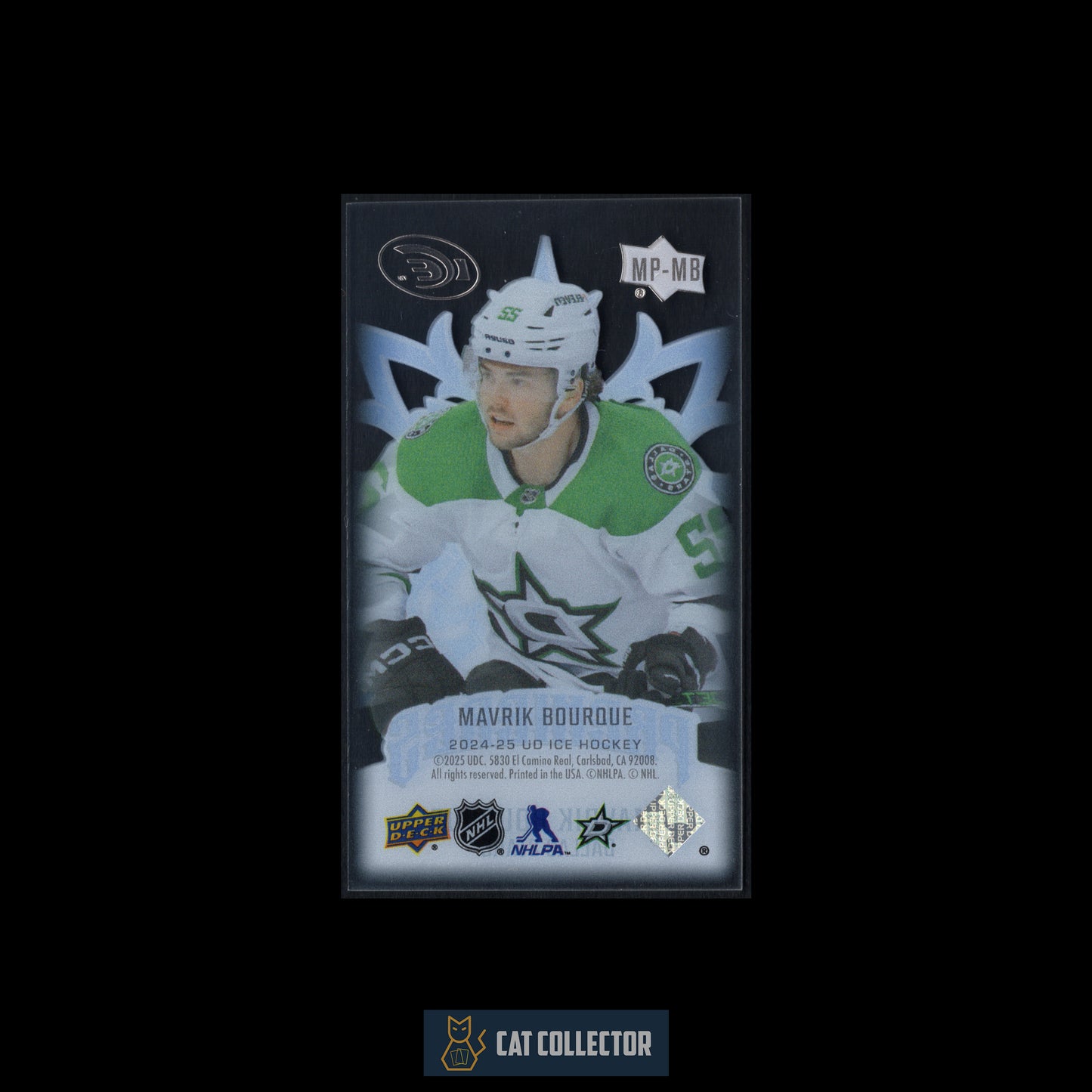 2024-25 Upper Deck Ice MAVRIK BOURQUE #MP-MB Premieres Mini RC