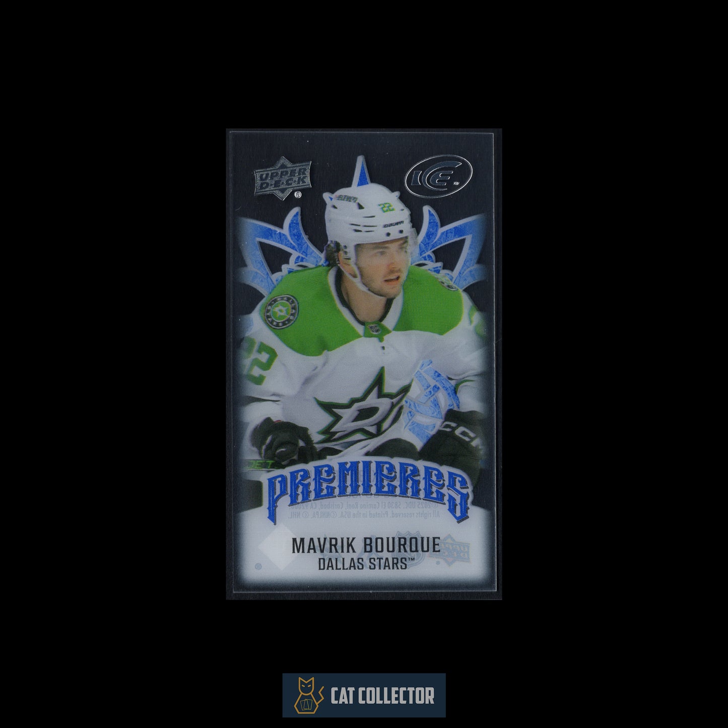 2024-25 Upper Deck Ice MAVRIK BOURQUE #MP-MB Premieres Mini RC