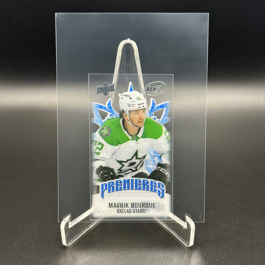 2024-25 Upper Deck Ice MAVRIK BOURQUE #MP-MB Premieres Mini RC